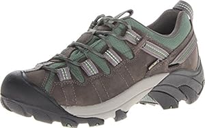 KEEN Women's Targhee II WP Hiking Shoe,Gargoyle/Comfrey,5 M US