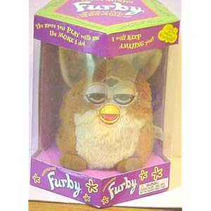 Baby Furby Brownand Tan by