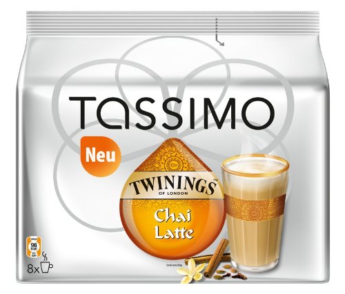 Tassimo Twinings Chai Latte, 2er Pack (2 x 8 Portionen)