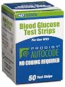 Prodigy Autocode Test Strips, 50 CT