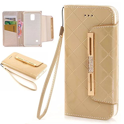 Galaxy Note 4 Case,Note 4 Cases,Creativecase Note 4 Case,Samsung Note 4 Case,[Flip] PU Leather Wallet Cover Case For Samsung Galaxy Note 4