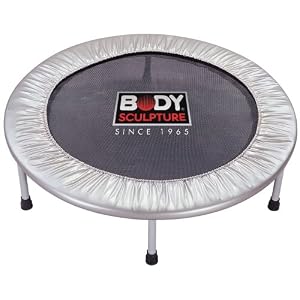 Body Sculpture Trampoline Aerobic Bouncer L 91,5 cm x l 91,5 cm x H 22,5 cm