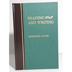 Reading and Writing (Tanner Lectures on Human Values, Vol 13)