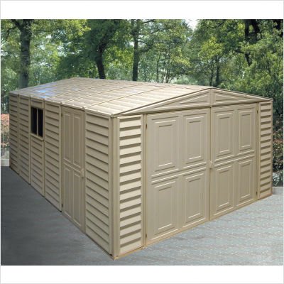 10.5' x 15.5' Vinyl Garage and Foundation