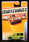 FORD TRANSIT CONNECT TAXI City Action Series (#2 of 15) MATCHBOX 2010 Basic Die-Cast Vehicle (#59 of 100)