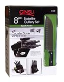 Ginsu 8-Piece Countersaver Hanging Knife Block Set