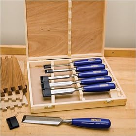 6-Pc. Irwin Marples Blue Chip Chisel Set by Irwin