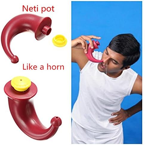 CCrystal Yoga Nasal Wash System Plastic Neti Pot Sinu-cleanse