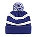 MLB '47 Brand Breakaway Striped Knit Hat with Pom