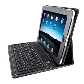 Click here to buy Kensington KeyFolio Bluetooth Keyboard and Case for iPad 1, K39294US (Black).