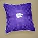 Square Pillow - Kansas State Wildcats NCAA College Athletics