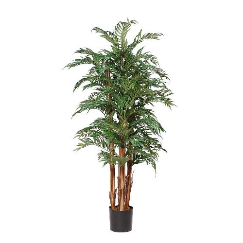 New Nearly Natural 5' Parlor Palm Silk Tree Elegant Realistic Look Feel Attractive Wonderful Pretty