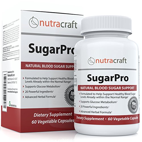 #1 Blood Sugar Support Supplement & Glucose Control - Natural Blood Sugar Optimizer with Chromium, Gymnema Extract, White Mulberry, Bitter Melon, Alpha Lipoic Acid, Banaba, Vanadium and more - 60 Vegetarian Capsules #1 Blood Sugar Support Supplement & Glucose Control - Natural Blood Sugar Optimizer with Chromium, Gymnema Extract, White Mulberry, Bitter Melon, Alpha Lipoic Acid, Banaba, Vanadium and more - 60 Vegetarian Capsules