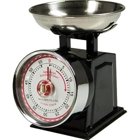 Fox Run Classic Scale Kitchen Timer, Black
