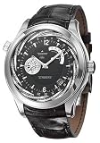 Zenith 03 0520 687 22 C678 Class Black and White Dial Leather Alligator Mens Automatic World Timer, Power Reserve Indicator Watch Zenith 03-0520-687-22-C678 Class Black and White Dial Leather Alligator Mens Automatic World Timer, Power Reserve Indicator Watch