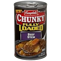 Campbell's Chunky Fully Loaded Beef Stew, 18.8-Ounce Packages (Pack of 12)
