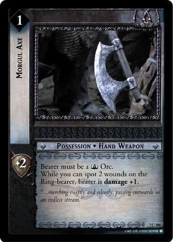 Lord of the Rings TCG - Morgul Axe - The Return of the King