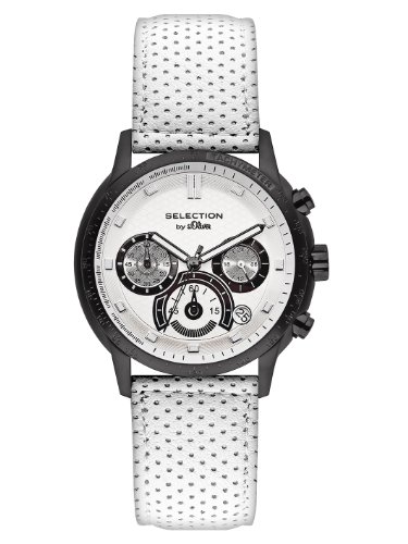 s.Oliver Herren-Armbanduhr XL Chronograph Leder SO-2398-LC Preisvergleich