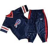 Buffalo Bills NFL Baby / Infant 2 Piece Dazzle Onesie Jersey and Pants Set