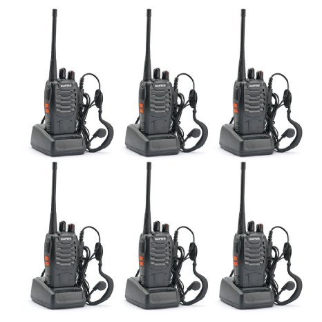 Baofeng bf-888s two way radio (pack of 6)