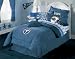 Tennessee Titans NFL Solid Denim Valance from Dan River