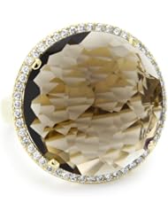 Suzanne Kalan "Antique" Smoky Quartz Ring
