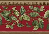 Red Leaf Trail Wallpaper Border