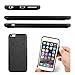 iPhone 6S Wallet Case, Egrace Magnetic Detachable Removable Wallet Zipper PU Leather Case with Strap and Credit Card Slot for iPhone 6/6S