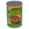 Amy's Organic Lentil Vegetable Low Salt Soup, 14.5-Ounce Cans (Pack of 12)