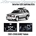 XtremeVision GMC Yukon 2001-2006 (18 Pieces) Pure White Premium Interior LED Kit Package + Installation Tool