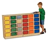 30 Tray Mobile Storage Without Trays - School & Play Furniture