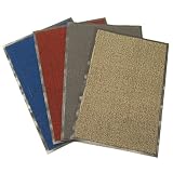 Vinyl Spaghetti PVC Scraper Mat - Beige; Blue; Red/Black; Gray