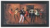 Hand Painted Oil Painting on Canvas in Dancing Theme