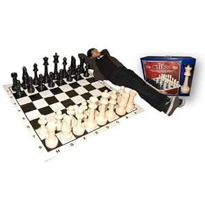 Giant Indoor Outdoor Chess Set 16 Inch Kings BIG by VIPtrades