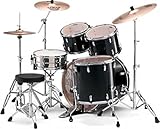 Pearl/パール VX825/C-DB ジェットブラック ドラムセット