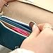 Envelope Wallet Purse Phone Case for iPhone 4 4S 5 5S Samsung S2 (Blue)