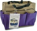 Allary Project Tote 9-1/2-Inch-by-8-1/2-Inch-by-5-Inch, Blue/Chocolate