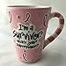 Burton and Burton I'm A Survivor, What's Your Superpower Coffee Mug, 12oz, Pink
