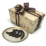 Leonidas Belgian Chocolates: 1 lb Orangettes -- Dark Chocolate Covered Orange Peel