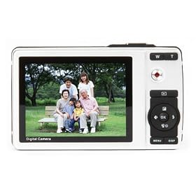 2.7 TFT 5MP CMOS Compact Digital Camera Camcorder w/ 8X Digital Zoom/AV-Out/SD Slot