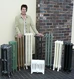 Traditional 13 Column Radiator Cast Iron Style White 300mm x 585mm