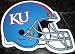 Kansas Jayhawks Helmet Logo NCAA Car Magnet