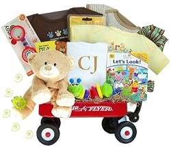 Personalized "Thank Heaven" For Little Babies - Radio Flyer Wagon
