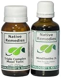 Native Remedies Triple Complex Mood Tonic and MindSoothe Jr. ComboPack for depression, anxiety and OCD in children