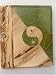 All Natural 60 Photo Handmade Photo Album - Ying/Yang Design