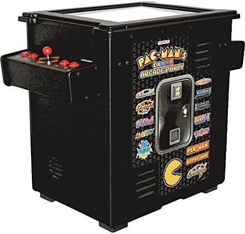 Pac-Man's Arcade Party Cocktail Table Game - Black Cabinet