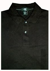 Men's Calvin Klein Polo Shirt Black Many Sizes Available