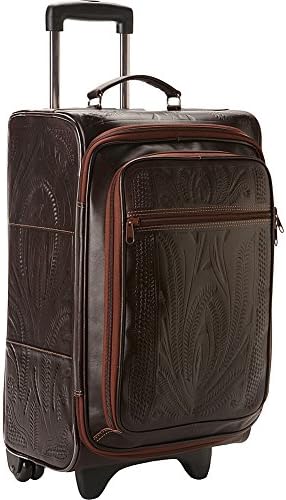 Ropin West 20" Upright Roller Bag (Brown)