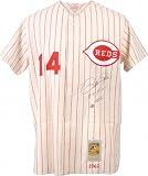 Pete Rose Autographed Jersey | Details: Cincinnati Reds, Hit King 4256 Inscription