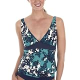 Merona® Floral Tankini - Blue